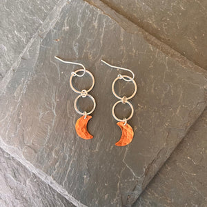 Crescent Moon and Circles