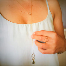 Load image into Gallery viewer, Lemon Topaz Lariat
