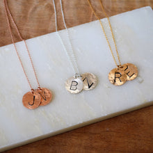 Load image into Gallery viewer, ADD ON letter for multiple letter initial necklace
