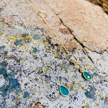 Load image into Gallery viewer, Green Onyx Lariat
